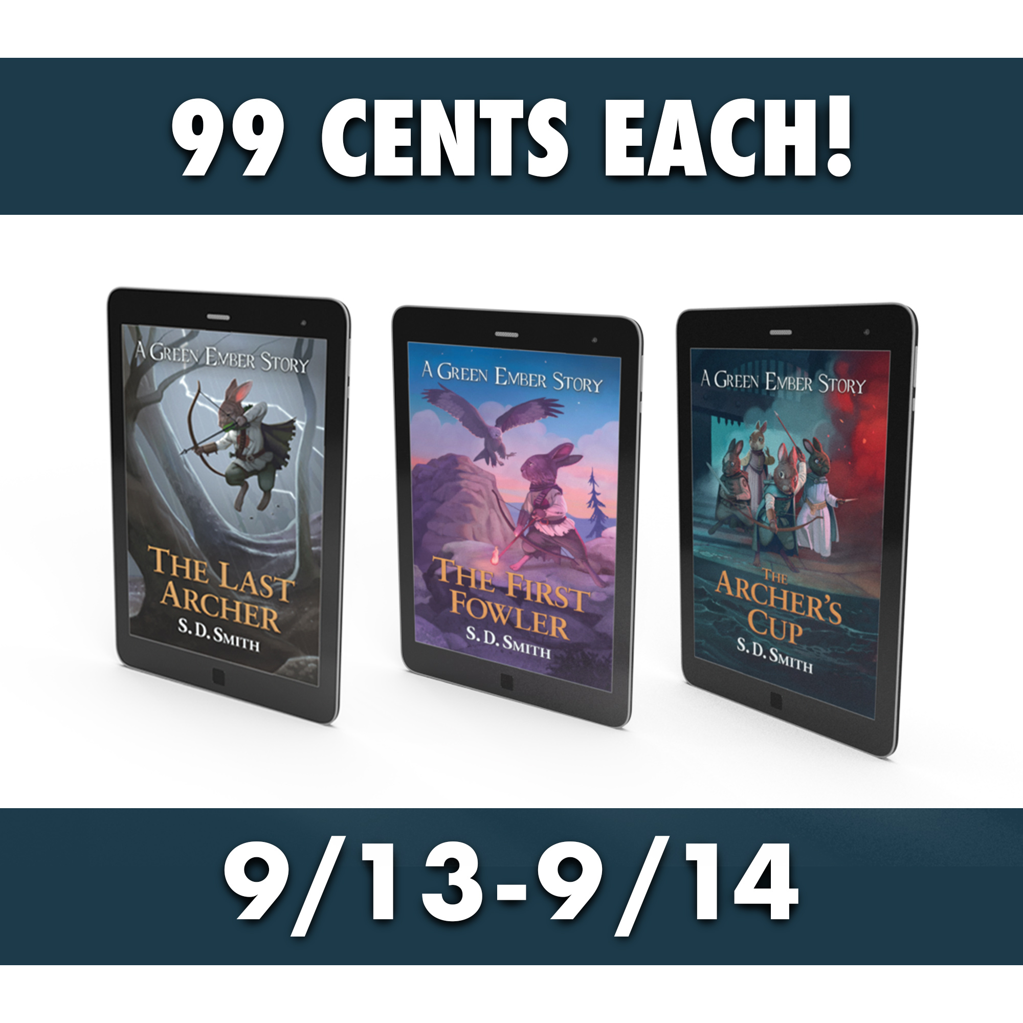 All Nine Green Ember eBooks For 99cents This Week!